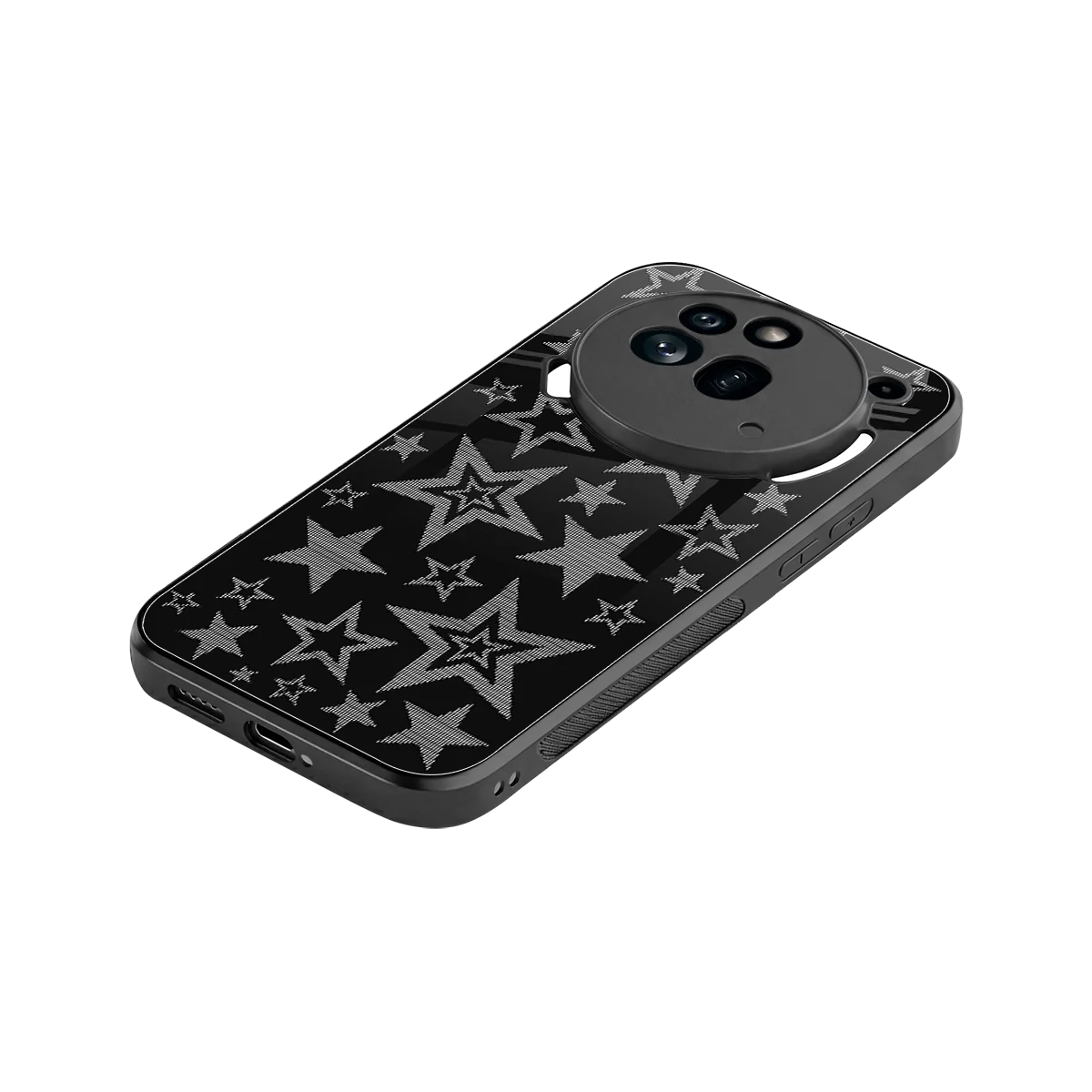 Stardust stylish phone case for nothing phone 3a pro | glossy glass and slim fit