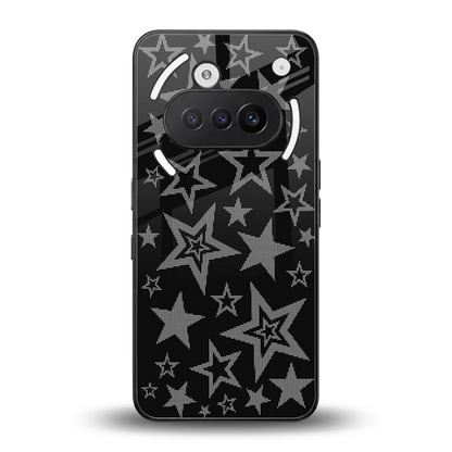 Stardust back phone cover | glass case for nothing phone 3a