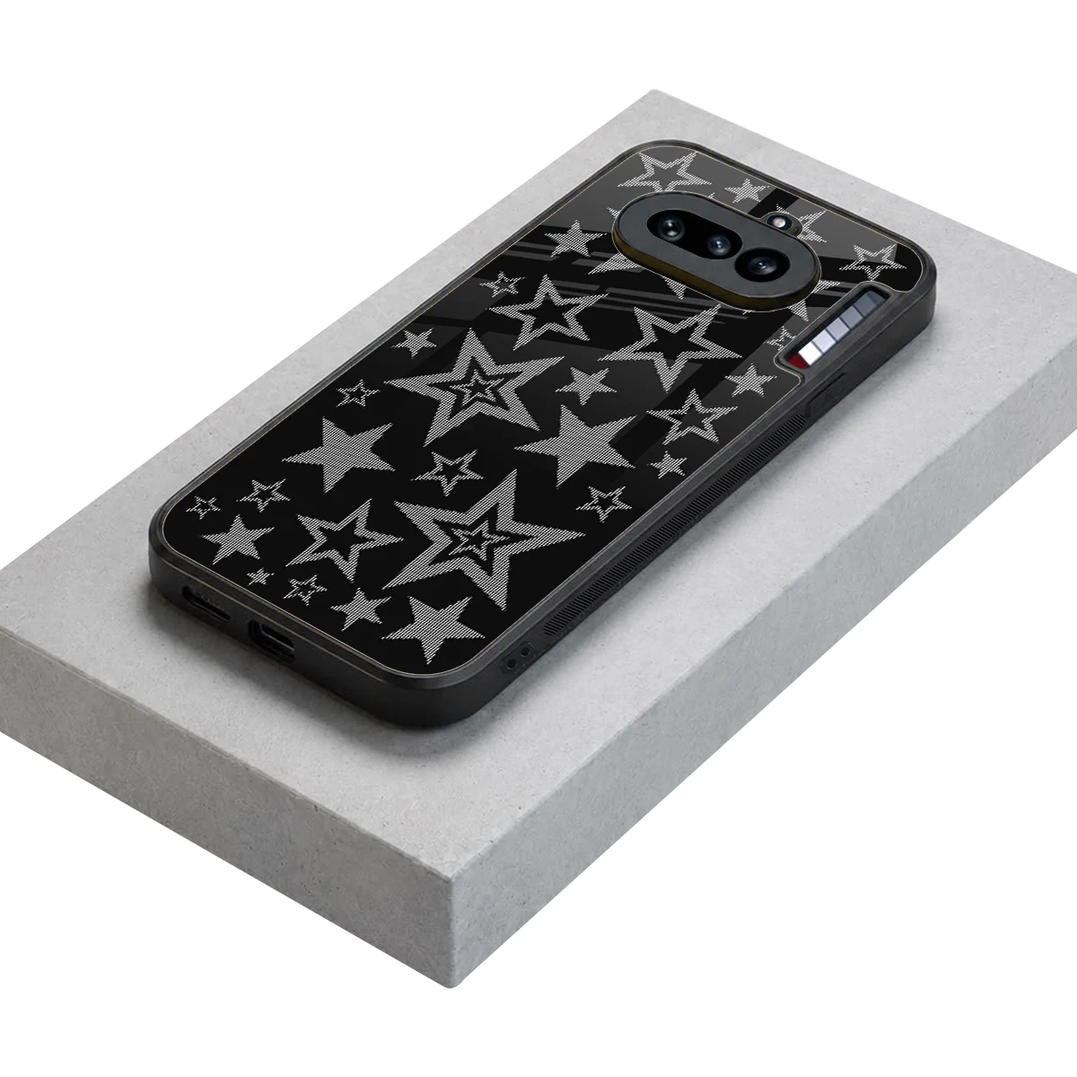 Stardust stylish phone case for nothing phone 4a | glossy glass and slim fit
