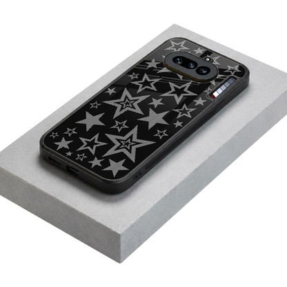 Stardust stylish phone case for nothing phone 4a | glossy glass and slim fit