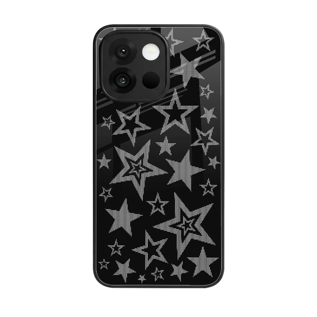 Stardust back phone cover | glass case for oneplus 13s