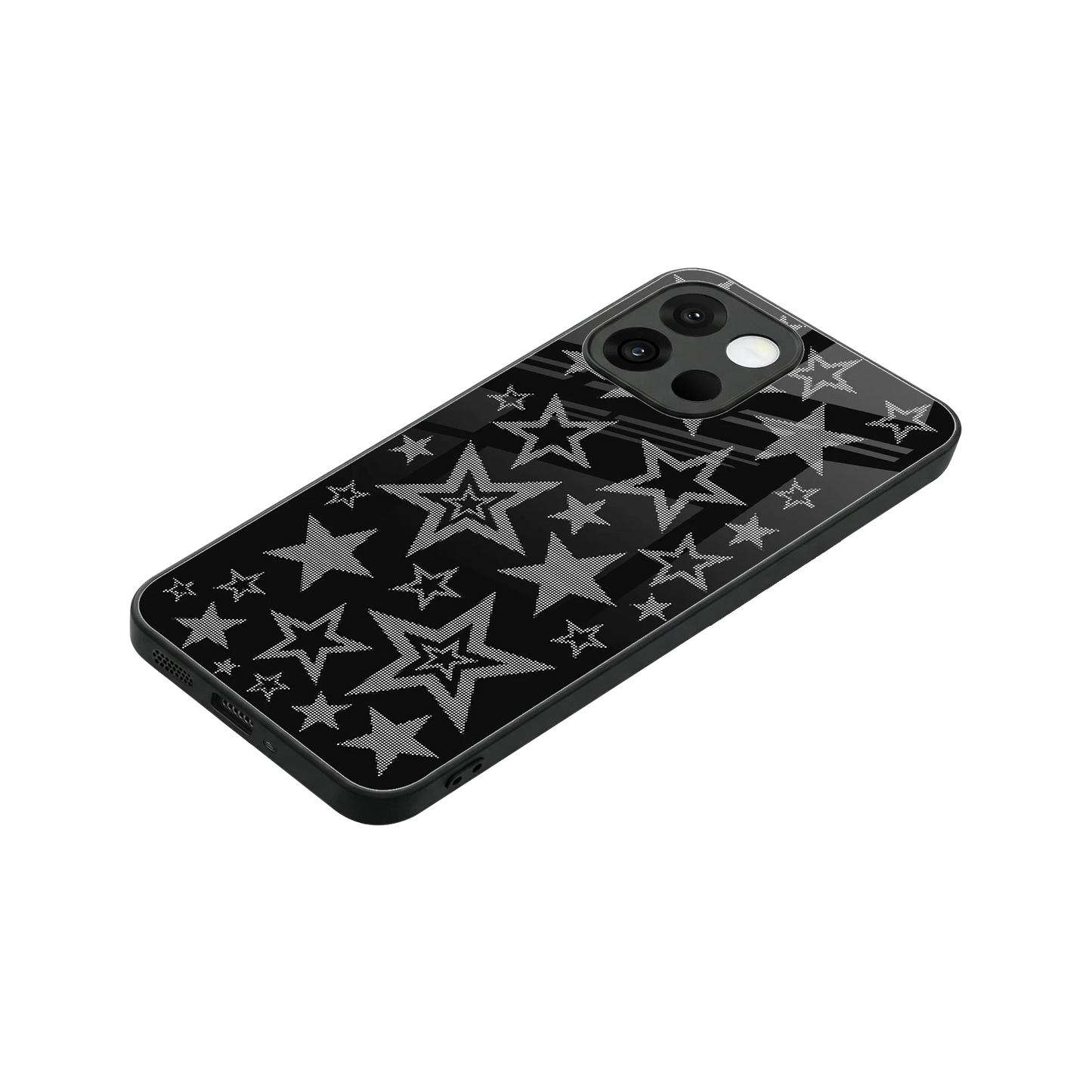 Stardust stylish phone case for oneplus 13s | glossy glass and slim fit