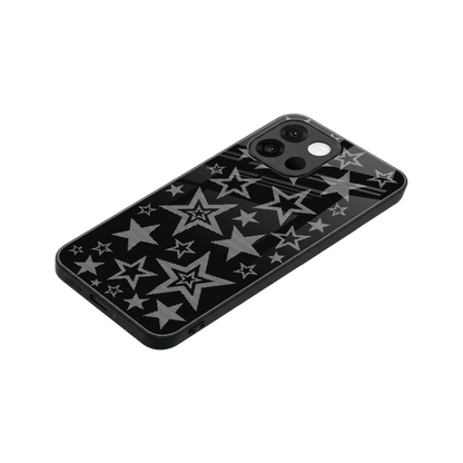 Stardust stylish phone case for oneplus 13s | glossy glass and slim fit