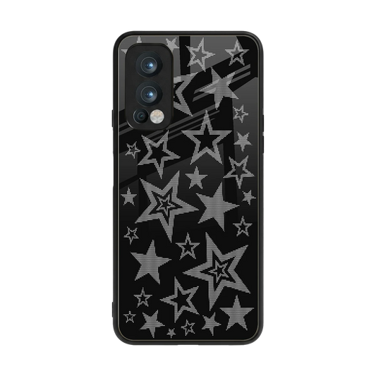 Stardust back phone cover | glass case for oneplus nord 2