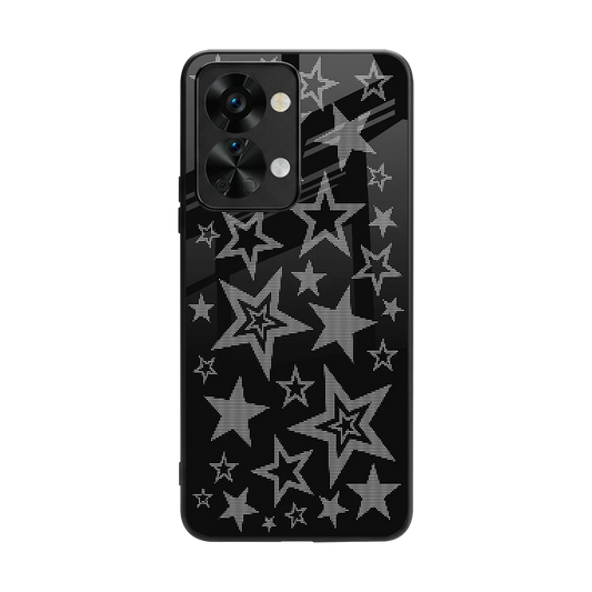 Stardust back phone cover | glass case for oneplus nord 2t
