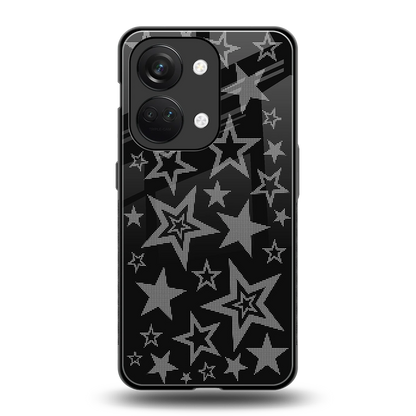 Stardust back phone cover | glass case for oneplus nord 3