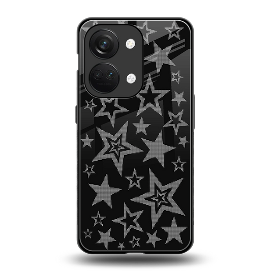 Stardust back phone cover | glass case for oneplus nord 3