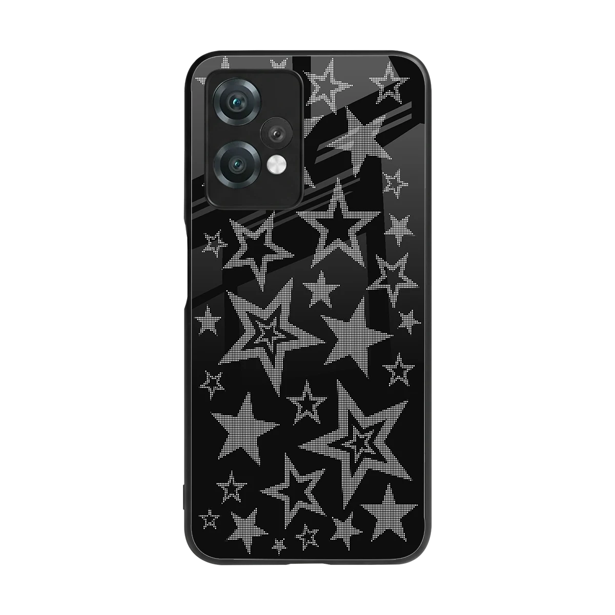 Stardust back phone cover | glass case for oneplus nord ce 2 lite