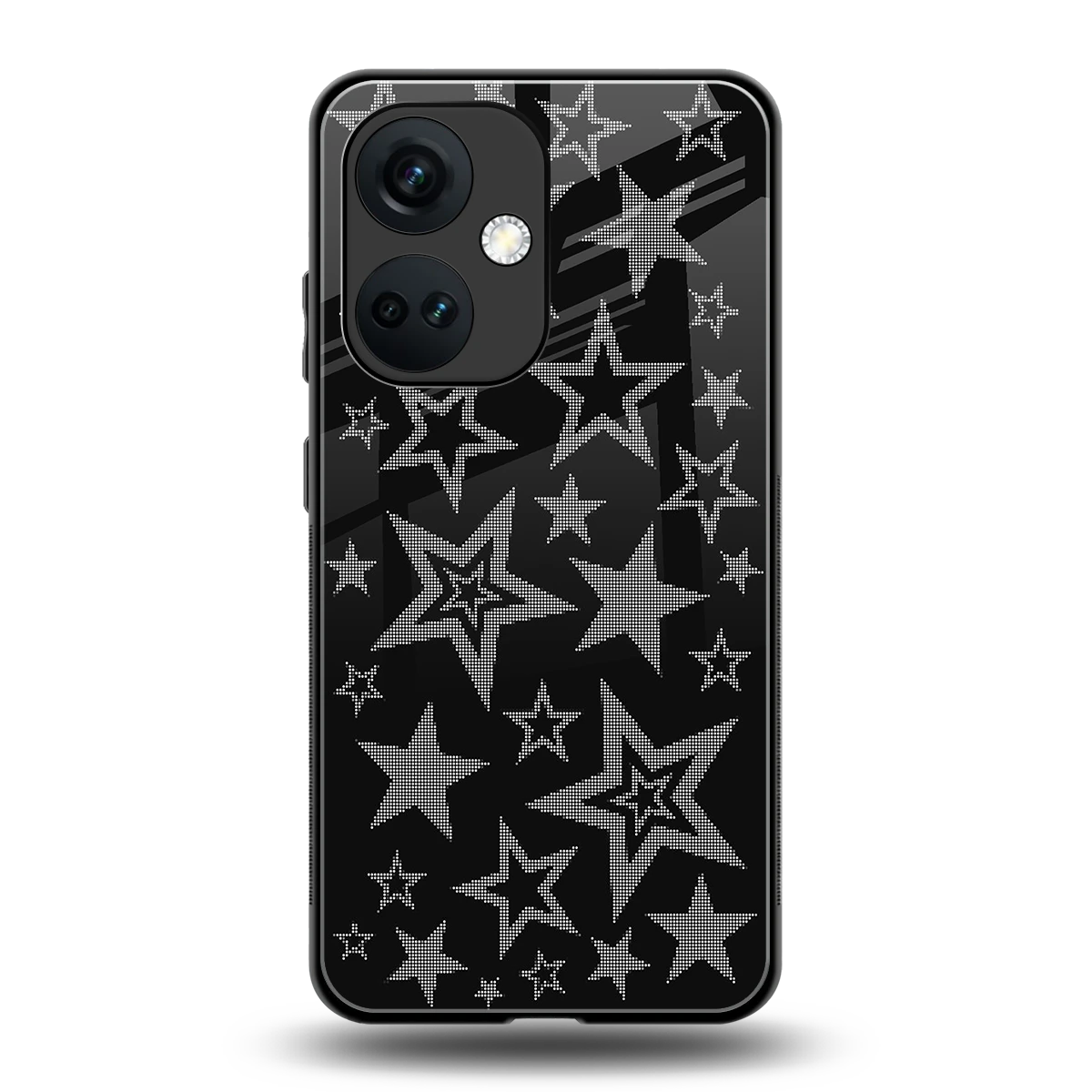 Stardust back phone cover | glass case for oneplus nord ce 3