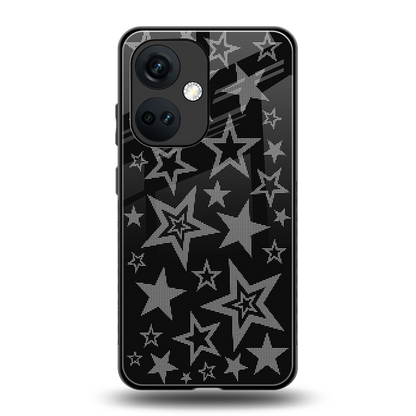 Stardust back phone cover | glass case for oneplus nord ce 3