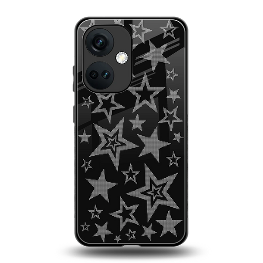 Stardust back phone cover | glass case for oneplus nord ce 3