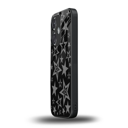 Stardust oneplus nord ce 3 mobile cover | shockproof glass phone case