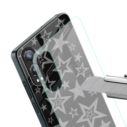 Stardust stylish phone case for oneplus nord ce 4 lite | glossy glass and slim fit