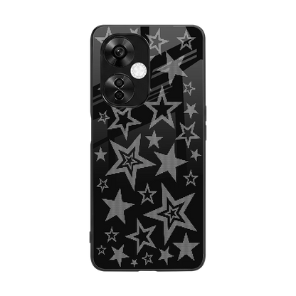 Stardust back phone cover | glass case for oneplus nord ce 3 lite