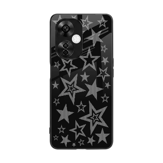 Stardust back phone cover | glass case for oneplus nord ce 3 lite