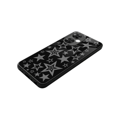 Stardust stylish phone case for oneplus nord ce 3 lite | glossy glass and slim fit