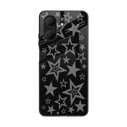 Stardust back phone cover | glass case for oppo a5x 5g