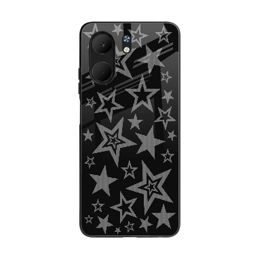 Stardust back phone cover | glass case for oppo a5x 5g