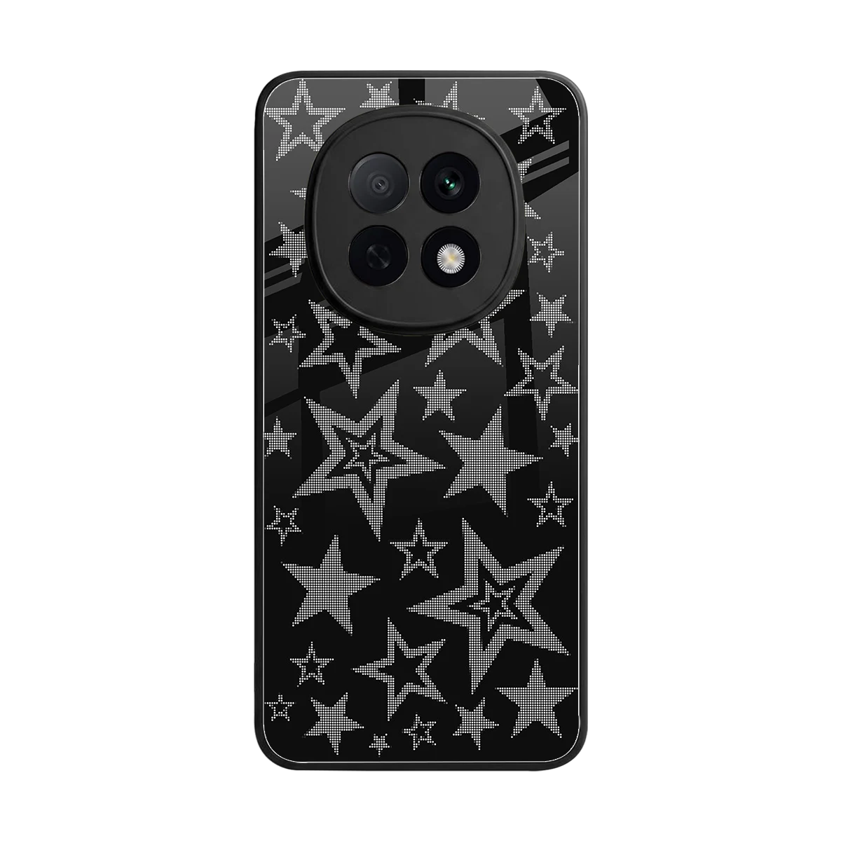 Stardust back phone cover | glass case for oppo f29 pro 5g