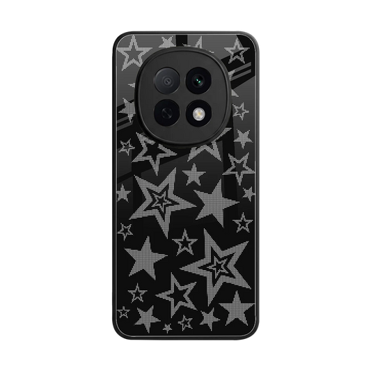 Stardust back phone cover | glass case for oppo f29 pro 5g