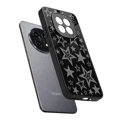 Stardust sleek oppo f29 pro 5g cover with tempered glass back and TPU edges