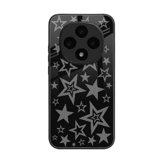 Stardust back phone cover | glass case for oppo f31 pro 5g
