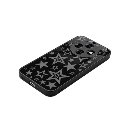 Stardust stylish phone case for oppo f31 pro 5g | glossy glass and slim fit
