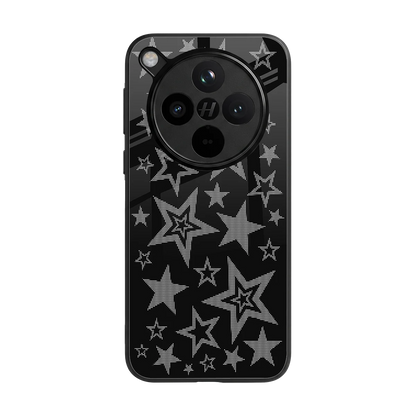 Stardust back phone cover | glass case for oppo find x8