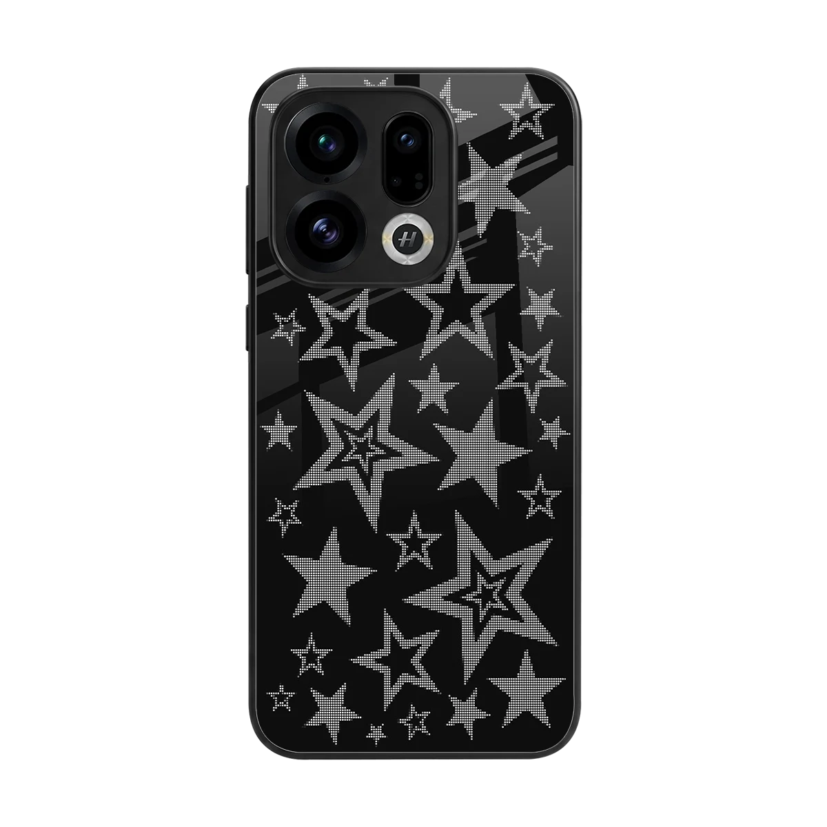 Stardust back phone cover | glass case for oppo find x9