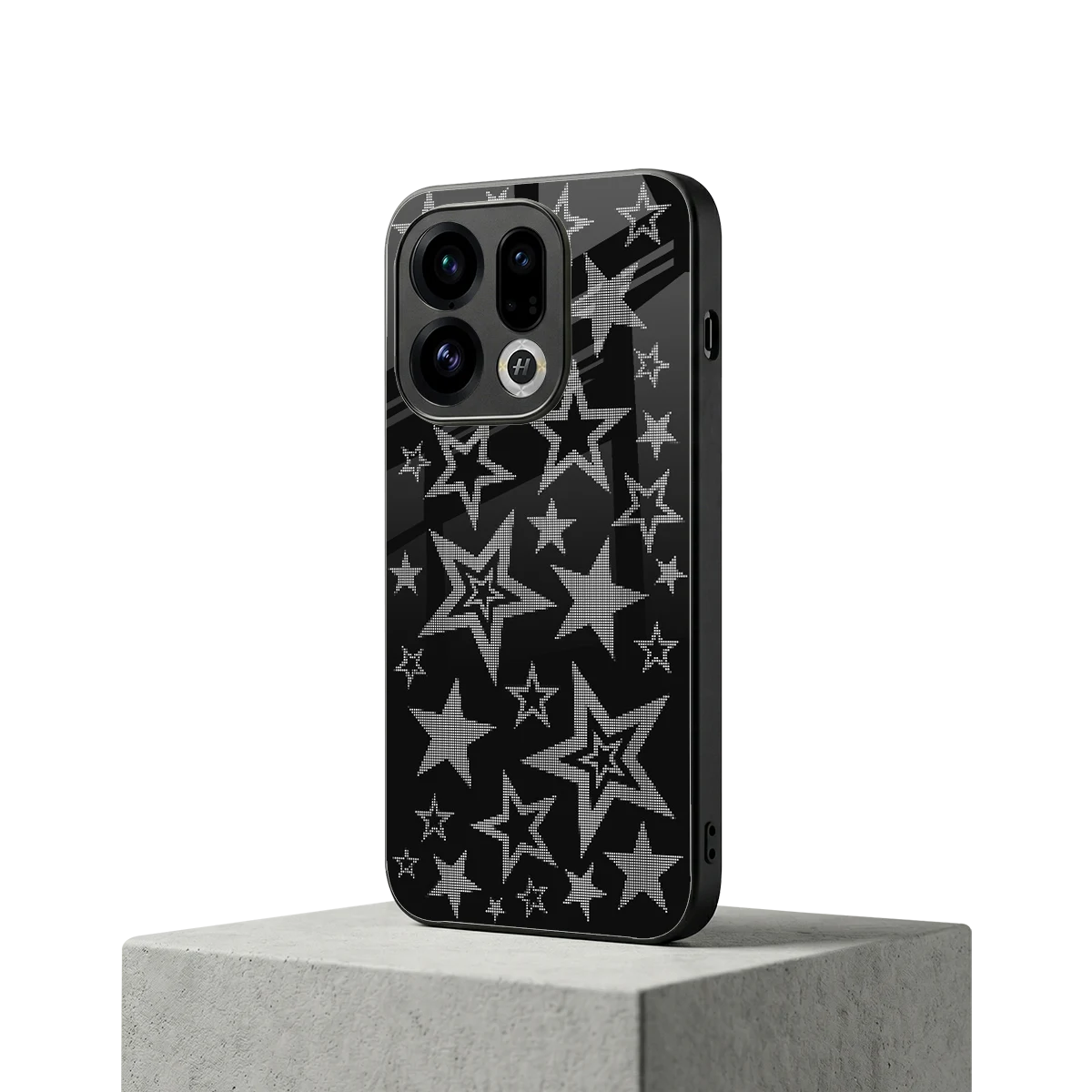 Stardust oppo find x9 mobile cover | shockproof glass phone case