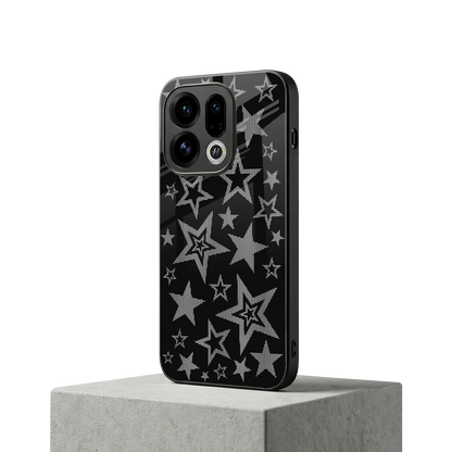 Stardust oppo find x9 mobile cover | shockproof glass phone case