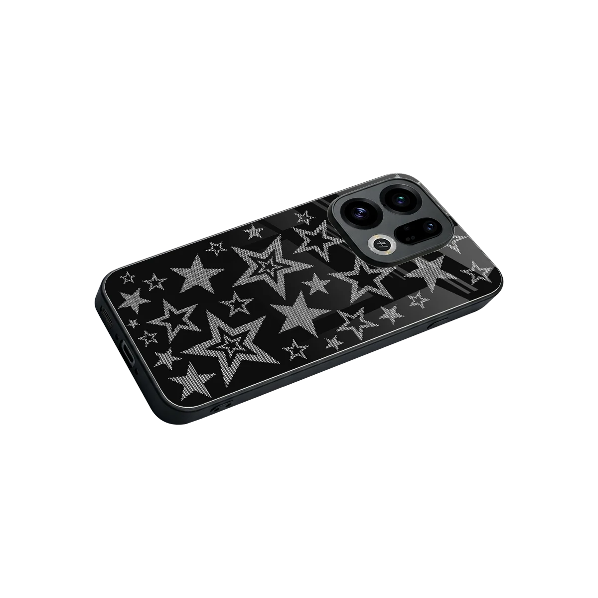 Stardust stylish phone case for oppo find x9 | glossy glass and slim fit