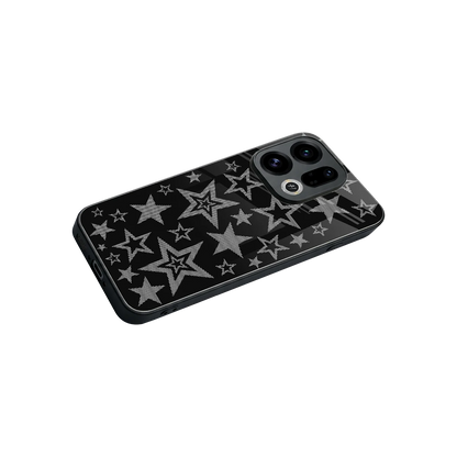 Stardust stylish phone case for oppo find x9 | glossy glass and slim fit
