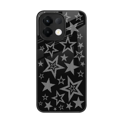 Stardust back phone cover | glass case for oppo k13 5g