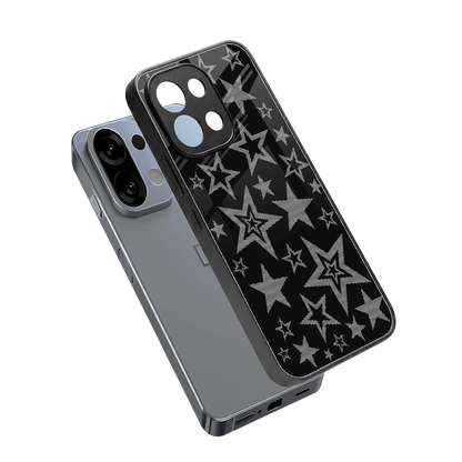 Stardust sleek oppo k13 5g cover with tempered glass back and TPU edges