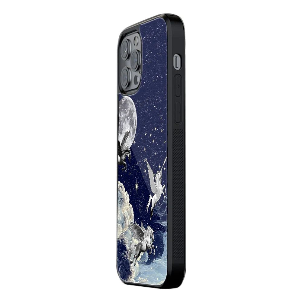 Trendy Glass Back Mobile Case for iPhone, Samsung, Redmi, OnePlus, Google Pixel, Motorola