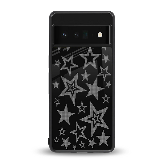 Stardust back phone cover | glass case for google pixel 6 pro