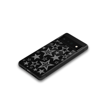Stardust google pixel 6 pro mobile cover | shockproof glass phone case