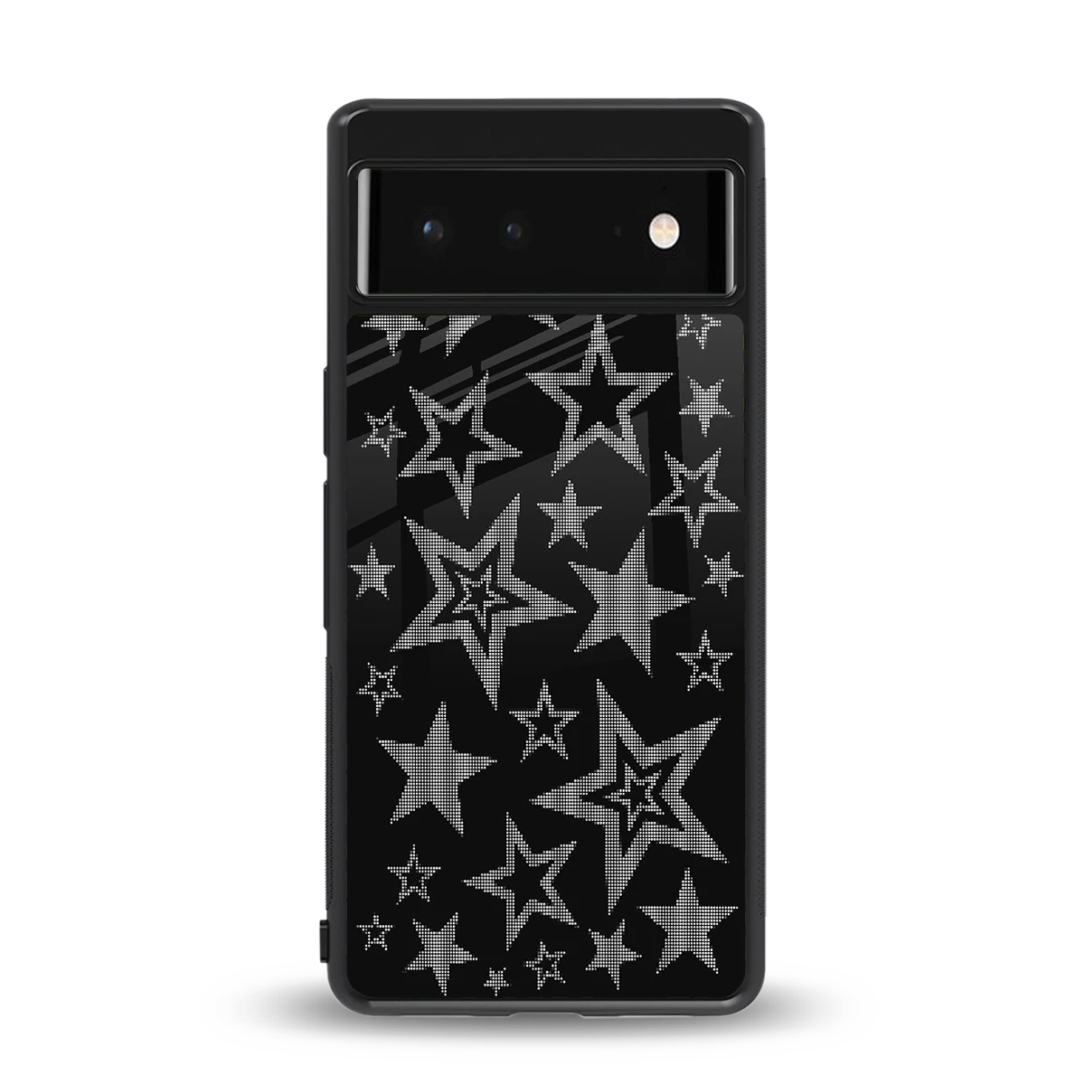 Stardust back phone cover | glass case for google pixel 6a