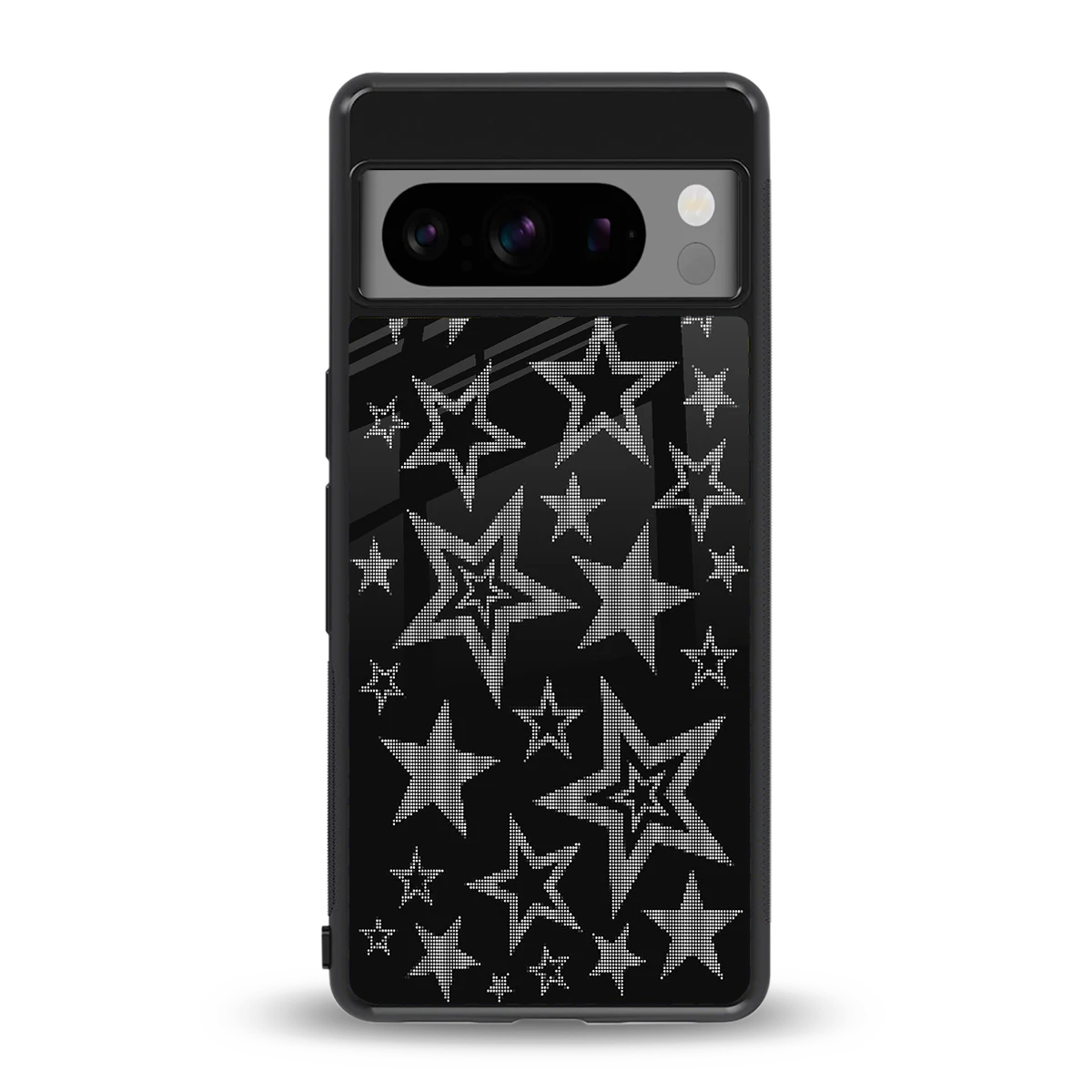 Stardust back phone cover | glass case for google pixel 8 pro
