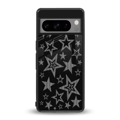 Stardust back phone cover | glass case for google pixel 8 pro