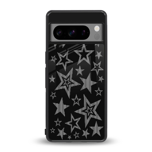 Stardust back phone cover | glass case for google pixel 8 pro