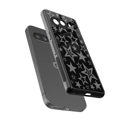Stardust sleek google pixel 10a cover with tempered glass back and TPU edges