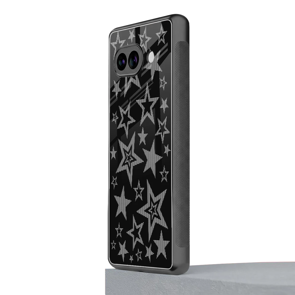Stardust google pixel 10a mobile cover | shockproof glass phone case