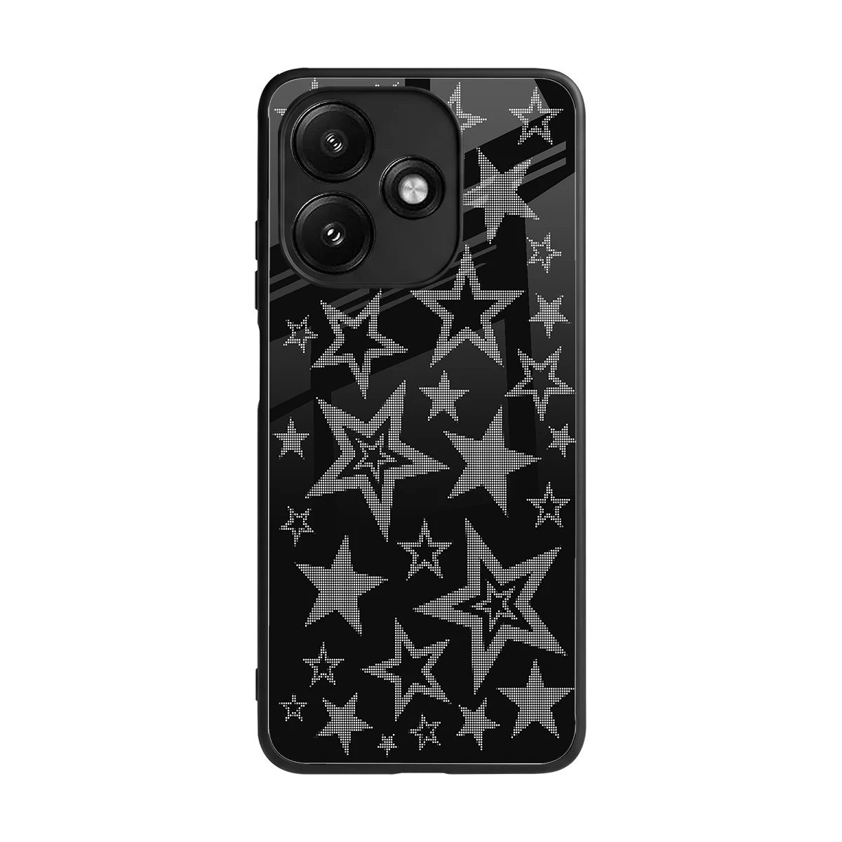 Stardust back phone cover | glass case for redmi 12 5g