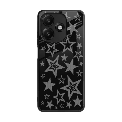 Stardust back phone cover | glass case for redmi 12 5g
