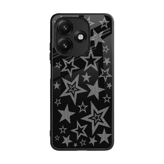Stardust back phone cover | glass case for redmi 12 5g