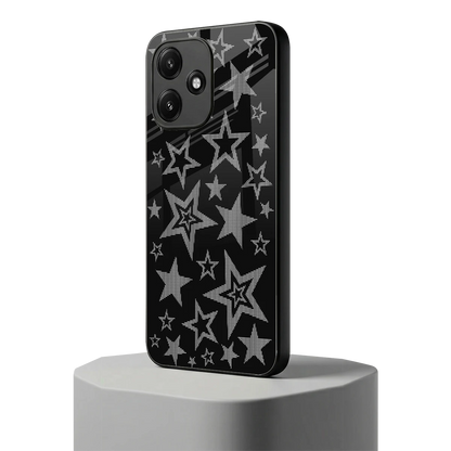 Stardust redmi 12 5g mobile cover | shockproof glass phone case