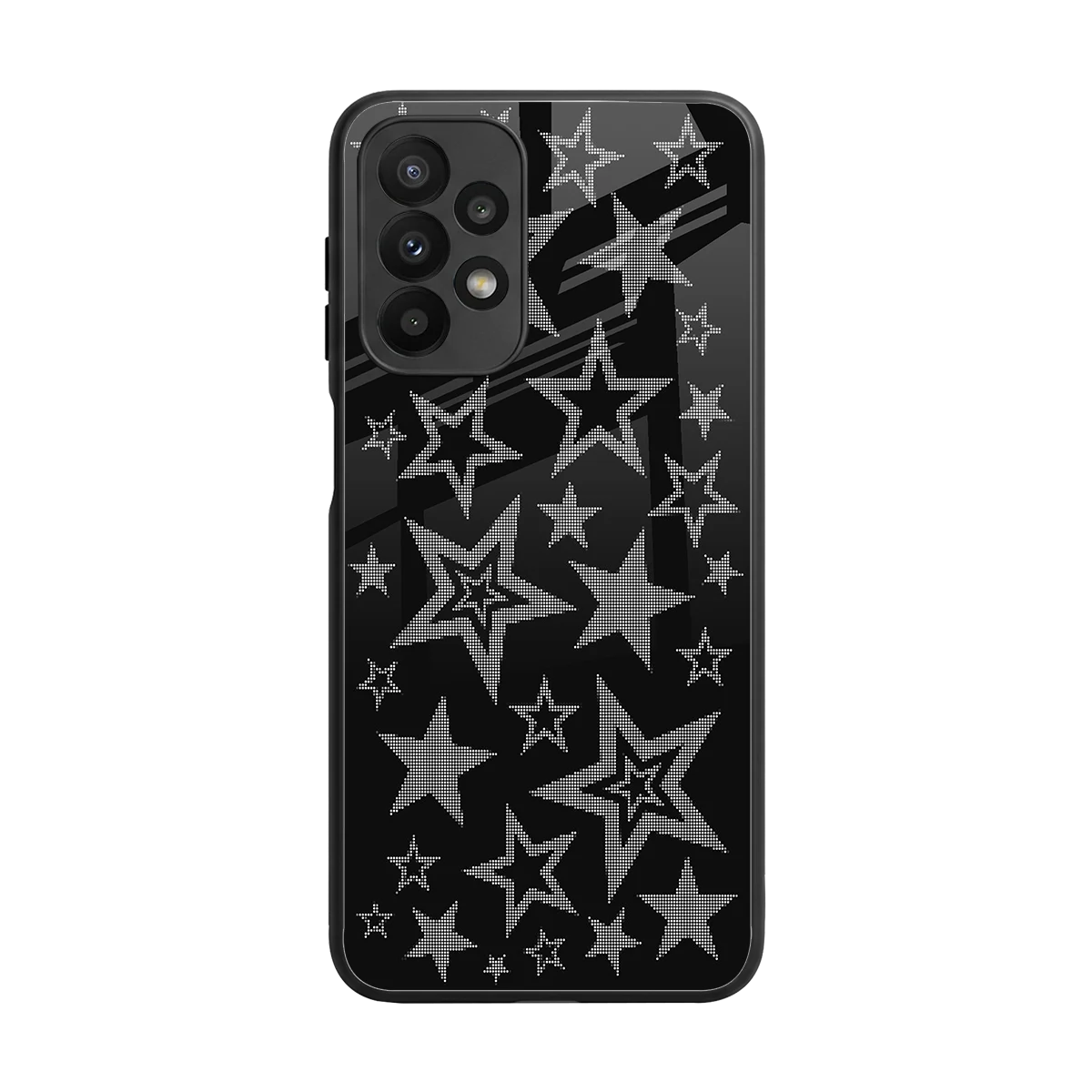 Stardust back phone cover | glass case for samsung galaxy a23