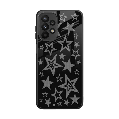 Stardust back phone cover | glass case for samsung galaxy a23